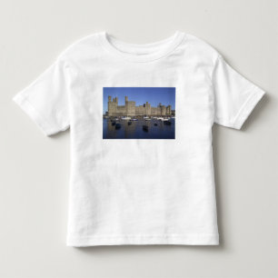 T-shirt Pour Les Tous Petits Château de Caernarfon, Gwynedd, Pays de Galles (R