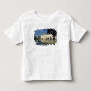 T-shirt Pour Les Tous Petits Château de Chenonceau, fleuve Cher, Loir-et-Cher,