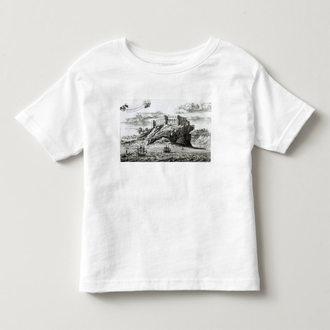 T-shirt Pour Les Tous Petits Château de Dunnottar (Devant)