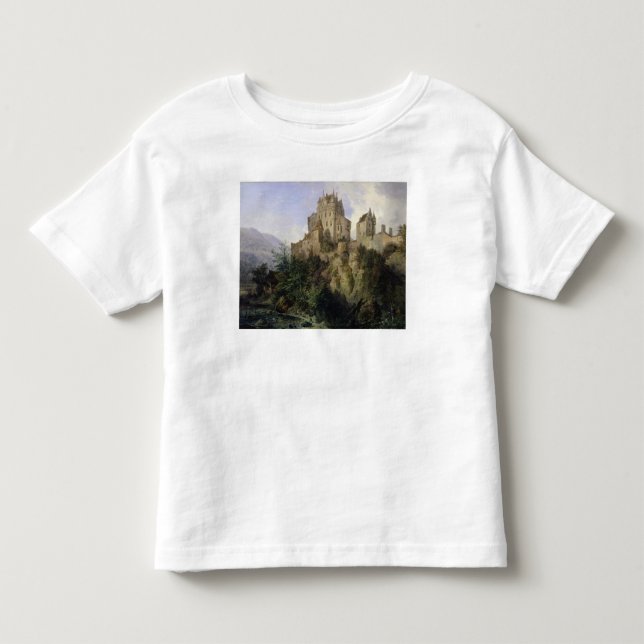 T-shirt Pour Les Tous Petits Château d'Eltz (Devant)