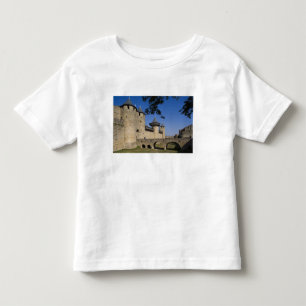 T-shirt Pour Les Tous Petits Château des Comtes, Carcassonne, Aude, Languedoc,