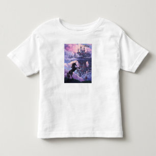 T-shirt Pour Les Tous Petits Château Licorne