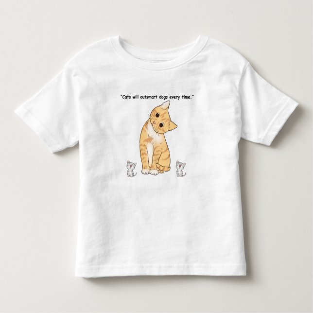 T-shirt Pour Les Tous Petits chats mignons (Devant)