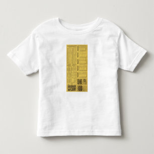 T-shirt Pour Les Tous Petits Chemin de fer de central du Michigan de page des