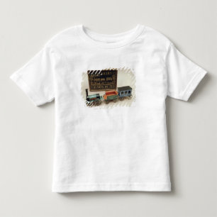 T-shirt Pour Les Tous Petits Chemin de fer modèle, c.1870