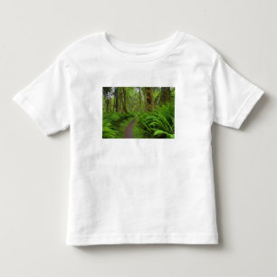 T-shirt Pour Les Tous Petits Chemin de la Glade d'érable, fougères et mousses