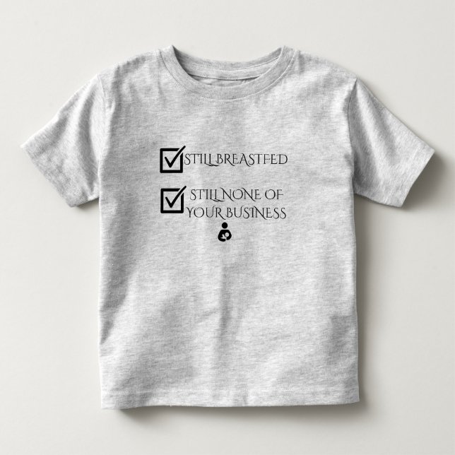 T-shirt Pour Les Tous Petits Chemise allaitante prolongée (Devant)