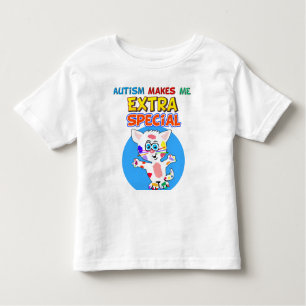 T-shirt Pour Les Tous Petits Chemise autiste de chaton