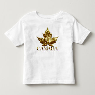 T-shirt Pour Les Tous Petits Chemise bébé Canada Gold Chemise maillot bébé Cana