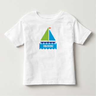 T-shirt Pour Les Tous Petits Chemise Bébé de voilier Personnaliser