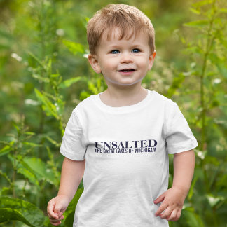 T-shirt Pour Les Tous Petits Chemise bébé non salée Michigan