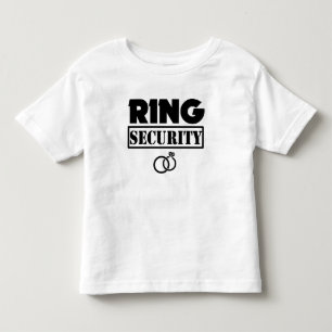 T-shirt Pour Les Tous Petits Chemise bébé Ring Security