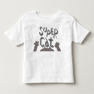 T-shirt Pour Les Tous Petits Chemise bébé Super Cat