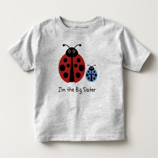 T-shirt Pour Les Tous Petits Chemise Big Sister Ladybird
