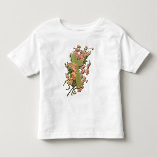 T-shirt Pour Les Tous Petits Chemise blanche Toddler unisex de la Croix religie