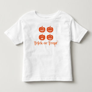 T-shirt Pour Les Tous Petits Chemise Citrouille mignonne Halloween
