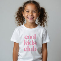 Chemise Club des Enfants Cool Rose Vêtement pour E