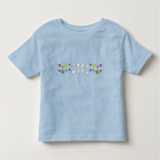 T-shirt Pour Les Tous Petits Chemise couleur bleu guerre
