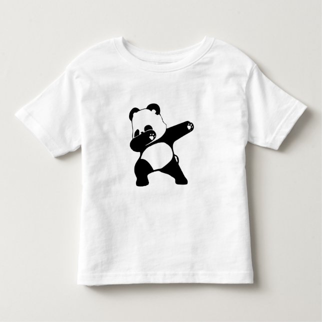 T-shirt Pour Les Tous Petits Chemise Dabbing Panda (Devant)