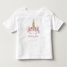 Chemise d'anniversaire de licorne