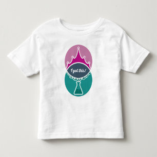 T-shirt Pour Les Tous Petits Chemise de bébé Princesse des sciences (en sourdin