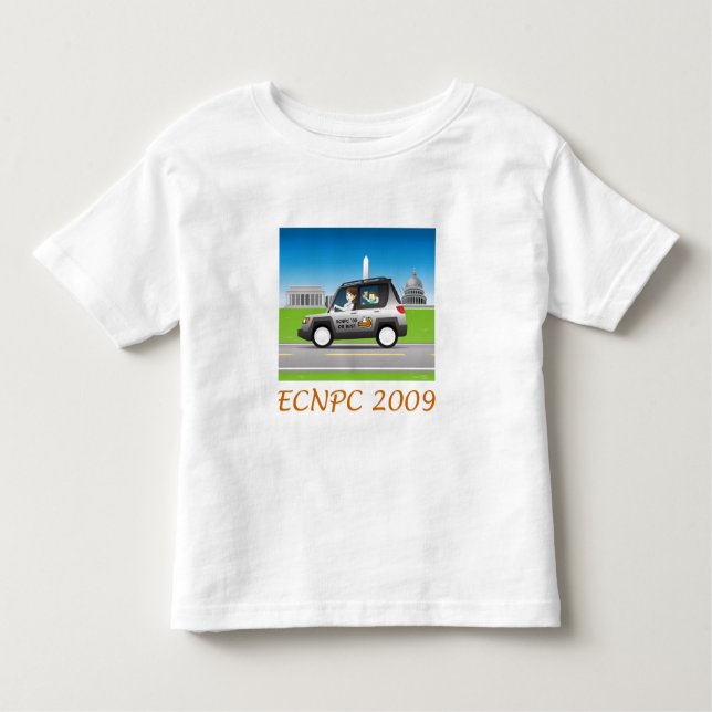 T-shirt Pour Les Tous Petits Chemise de "enfant en bas âge" d'ECNPC 2009 (Devant)