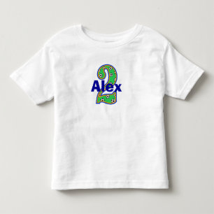 T-shirt Pour Les Tous Petits Chemise de football deuxième anniversaire