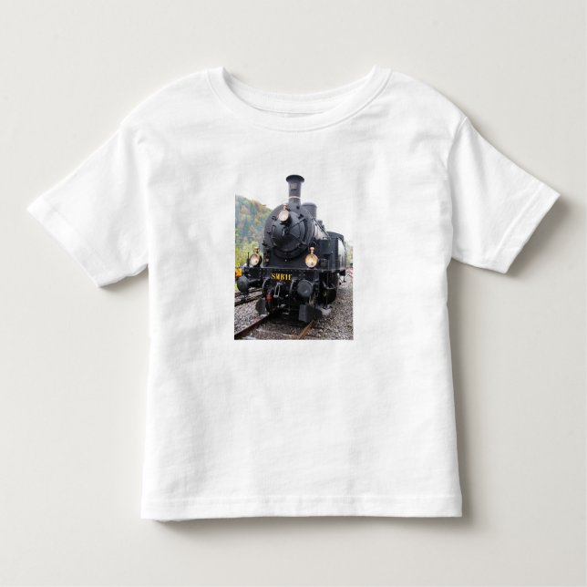 T-shirt Pour Les Tous Petits Chemise de machine à vapeur (Devant)