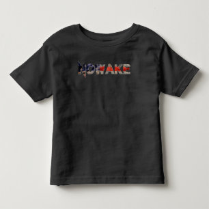 T-shirt Pour Les Tous Petits Chemise de #merica d'enfant en bas âge de NOWAKE