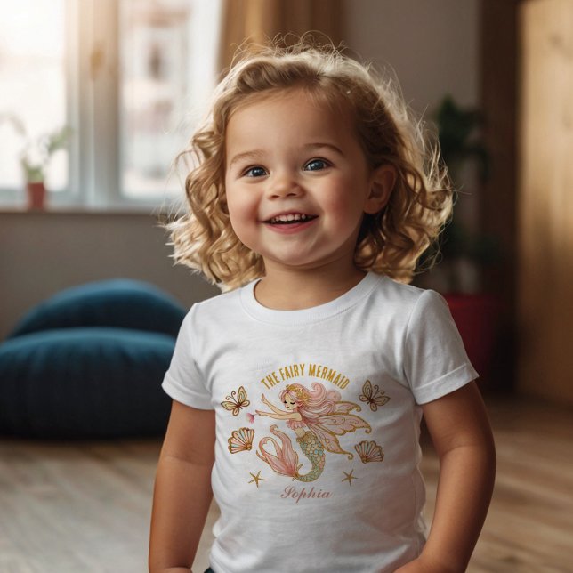 T-shirt Pour Les Tous Petits Chemise de naissance pour tout-petit en fée magiqu (Créateur téléchargé)