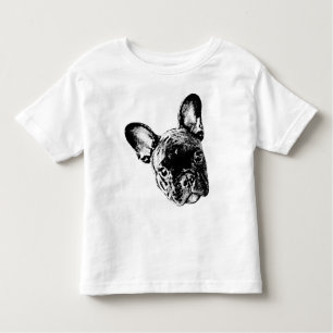 T-shirt Pour Les Tous Petits Chemise de nourrisson de bouledogue français