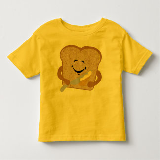 T-shirt Pour Les Tous Petits Chemise de pain grillé et de beurre