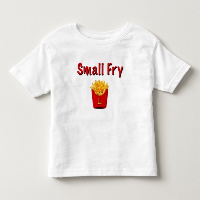 T-shirt Pour Les Tous Petits Chemise de petite friture (Devant)