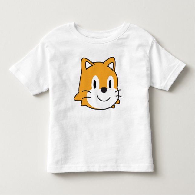 T-shirt Pour Les Tous Petits Chemise de ScratchJr (enfants en bas âge) (Devant)