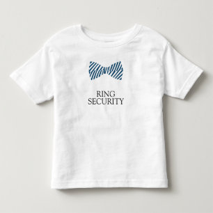 T-shirt Pour Les Tous Petits Chemise De Sécurité À Bague Avec Cravate À Bac Pou