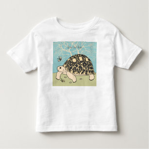T-shirt Pour Les Tous Petits Chemise de tortue léopard personnalisable