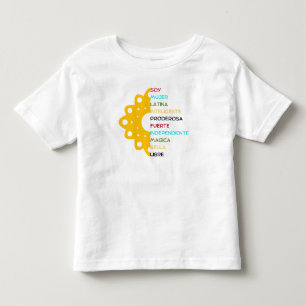 T-shirt Pour Les Tous Petits Chemise de ventilateur Héritage Hispanique, Fête M