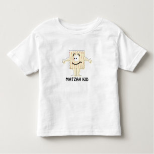 T-SHIRT POUR LES TOUS PETITS CHEMISE D'ENFANT DE MATZAH DE PÂQUE