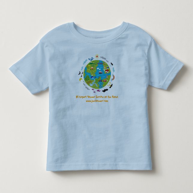 T-shirt Pour Les Tous Petits Chemise d'enfant en bas âge (Devant)