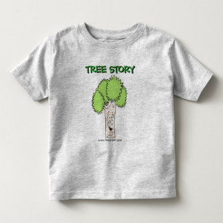 T-shirt Pour Les Tous Petits Chemise d'histoire d'arbre
