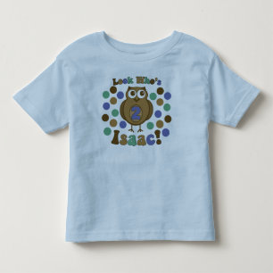 T-shirt Pour Les Tous Petits Chemise d'Isaac pour le 2ème anniversaire