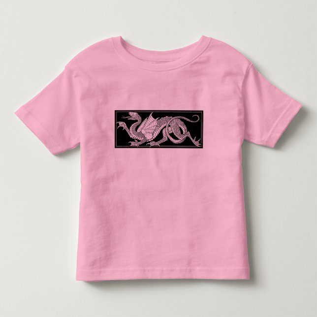 T-shirt Pour Les Tous Petits Chemise Dragon (Devant)
