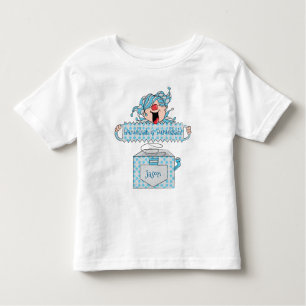 T-shirt Pour Les Tous Petits Chemise en argent Hanoukka Toddler "Dreidel in the