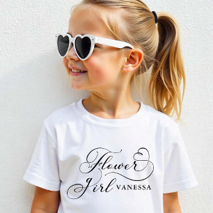 T-shirt Pour Les Tous Petits Chemise fille-bébé - Mariage personnalisé