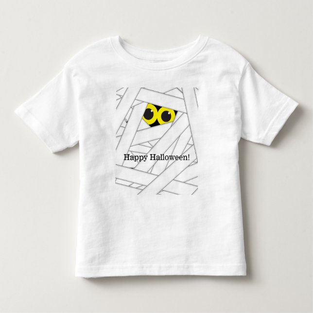 T-shirt Pour Les Tous Petits Chemise Halloween maman mignonne texte personnalis (Devant)