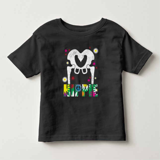 T-shirt Pour Les Tous Petits Chemise hippie drôle pour la chirurgie de (Devant)