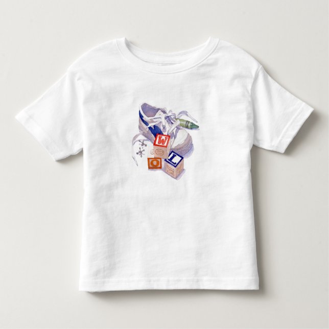 T-shirt Pour Les Tous Petits Chemise horaire de l'école (Devant)