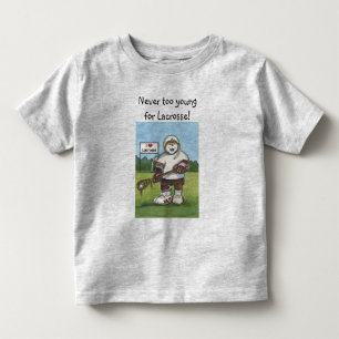 T-shirt Pour Les Tous Petits Chemise Lacrosse Toddler