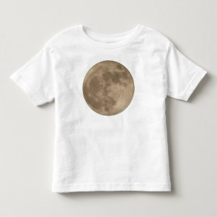 T-shirt Pour Les Tous Petits Chemise Lune pour bébé Pleine lune Chemises Cadeau