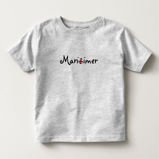 T-shirt Pour Les Tous Petits Chemise Maritimer Nouvelle-Écosse Province Atlanti (Devant)